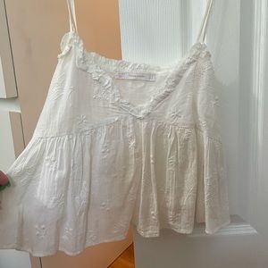 Zara tank blouse